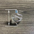 Creative Snake Open Ring For Women, Waterdrop Design Statement Fashion Accessory view 4