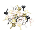 Alloy Imitation Key Mini Pendant Charms For DIY Necklace Bracelet Jewelry Accessories 17x10mm view 5