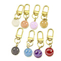 Zinc Alloy Colorful Enamel Smiley Keychain Bag Charm Gift view 5
