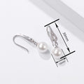 Baroque Faux Pearl Earrings For Women, Princess Style Chic Fashion Jewelry view 4