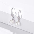 Baroque Faux Pearl Earrings For Women, Princess Style Chic Fashion Jewelry view 3