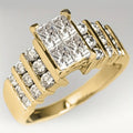 Geometric Design Ring For Women, Fashion Niche Light Luxury Daily Finger Jewelry view 1
