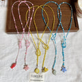 Ceramic Conch And Fish Pendant Necklace For Women Beach Vacation Fresh Collarbone Chain view 2