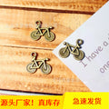Detailed Bicycle Metal Pendant Charm For Jewelry Making view 3