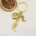 Antique Silver Western Cowboy Boot Keychain DIY Gift view 6