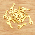 19x7mm Alloy Small Key Pendant Charm DIY Necklace Bracelet Jewelry Accessories 0.7g view 4