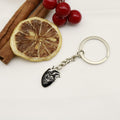 Zinc Alloy Heart Shape Keychain Minimalist Key Ring Gift view 6