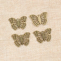 Antique Bronze Alloy Butterfly Pendant 26x18mm 1.5g For DIY Necklace Bracelet Charms view 4