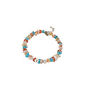 Colorful Crystal Zircon Butterfly Bangle For Women, Sweet Enamel Animal Charm Jewelry view 5