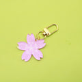 Acrylic Sakura Blossom Keychain Bag Charm view 1
