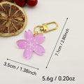 Acrylic Sakura Blossom Keychain Bag Charm view 2
