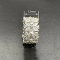 Light Luxury Flower Arrangement Ring For Women With Marquise Zircon Niche Fashion Jewelry view 4