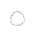 French Light Luxury Rhinestone Rose Faux Pearl Beaded Choker Necklace Jewelry Set view 5