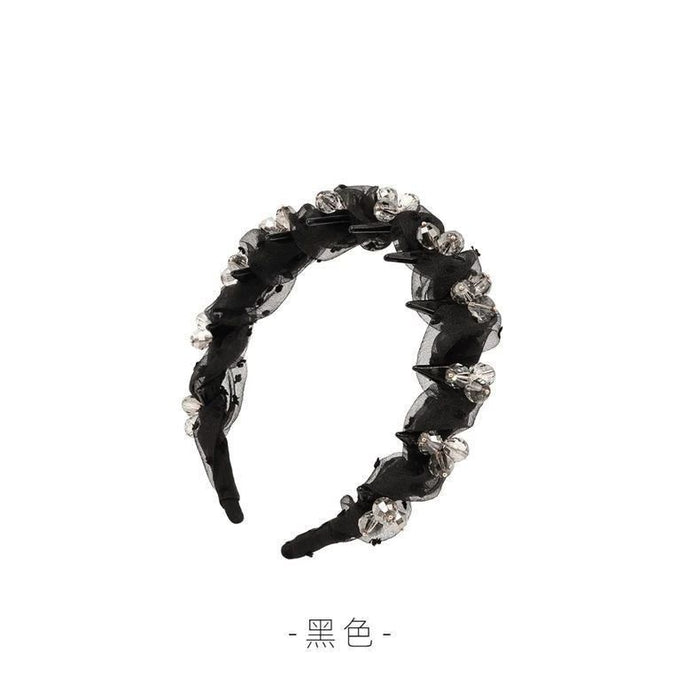Wavy U Shaped Hairband Non Slip Face Wash Head Hoop