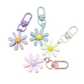 Metal Daisy Flower Keychain Fresh Bag Charm Gift view 5