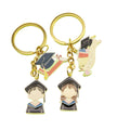 Metal Graduation Gown Cap Keychain Souvenir Gift Key Ring view 5