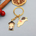 Metal Graduation Gown Cap Keychain Souvenir Gift Key Ring view 6