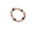 Zircon Amethyst Yellow Artificial Crystal Beaded Bracelet Vintage New Chinese Round Geometric Jewelry view 5