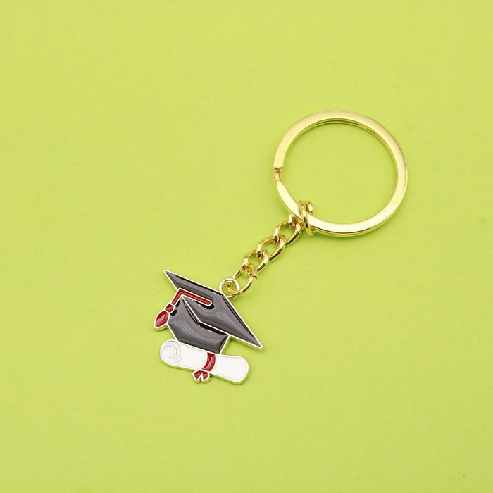Zinc Alloy Exam Success 100 Points Keychain Student Gift