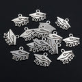 Antique Silver Alloy 2025 2026 Graduation Cap Number Charms For DIY Necklaces Bracelets view 3