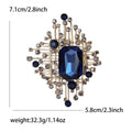 Alloy Glass Starry Sky Brooch Pin For Elegant Outfits view 5
