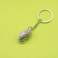Metal Brain Keychain Bag Charm Gift For Novelty Collectors view 1