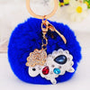 White Sheep Royal-Blue-Pom