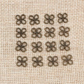 Antique Bronze Alloy Mini Four Leaf Clover Pendant Charms For DIY Necklace Bracelet Jewelry 10x8mm view 3