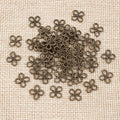 Antique Bronze Alloy Mini Four Leaf Clover Pendant Charms For DIY Necklace Bracelet Jewelry 10x8mm view 4
