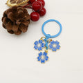 Zinc Alloy Colorful Cherry Blossom Keychain Cute Bag Charm Gift view 7