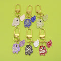 Zinc Alloy Koi Cloud Keychain Car Key Ring Gift view 1