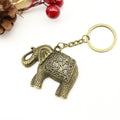 Metal Elephant Shape Keychain Cute Bag Charm Gift view 6