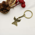 Zinc Alloy Heart Angel Keychain Bag Charm Gift view 6