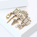 Alloy Medical Pendant Brooch Pin For Simple Suit And Shirt Decoration view 4