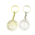 Metal Sri Yantra Keychain Gift view 5