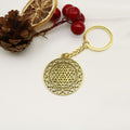 Metal Sri Yantra Keychain Gift view 6