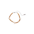 Irregular Shell Geometric Square Bangle Personalized Trendy Statement Jewelry view 5