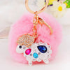 White Sheep Pink-Pom