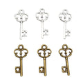 Alloy Faux Key Pendant Charms 22x10mm For DIY Necklace Bracelet And Keychain Accessories view 5