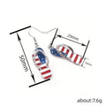 Creative Oil Painting Slipper Drop Earrings For Women, Niche Statement Fashion Jewelry view 4