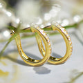 Women's U-Shaped Earrings, Minimalist Versatile Daily Fashion Ear Jewelry For Casual Outfits view 2