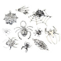Alloy Spider Web Pendant Charm For DIY Necklace Bracelet Jewelry Accessories Halloween Decor view 5