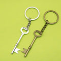 Metal Unlocking Key Keychain Car Key Ring Gift view 1