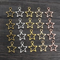 Alloy Heart And Little Star Pendant Charms For DIY Necklace Bracelet Jewelry Accessories, 0.5g view 4