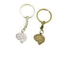 Zinc Alloy Brain Minimalist Keychain Bag Charm Gift view 5