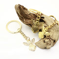 Zinc Alloy Angel Keychain Minimalist Bag Charm Gift view 4