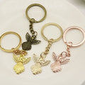 Zinc Alloy Angel Keychain Minimalist Bag Charm Gift view 3