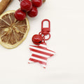 Metal Star Bell Sailor Stripe Keychain Bag Charm Gift view 7