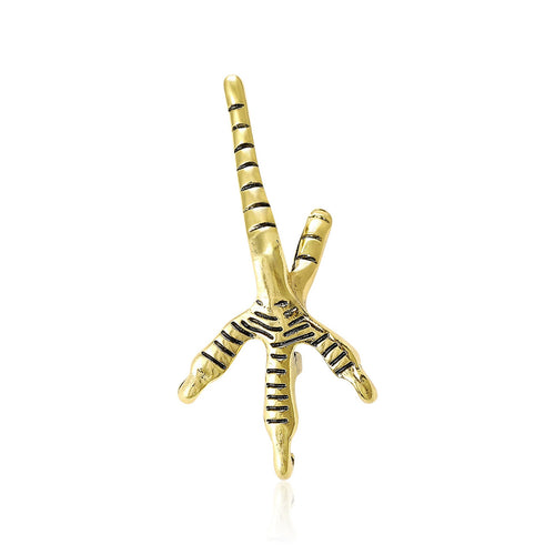 Alloy Eagle Claw Brooch Pin For Trendy Statement Outfits