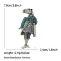 Alloy Rhinestone Knight Shield Brooch Pin For Suits And Lapels view 4